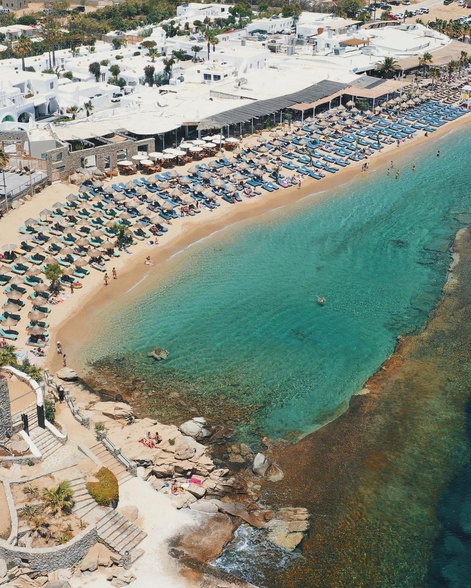 Paradise Beach Camping Hotel Platys Gialos  Exterior photo