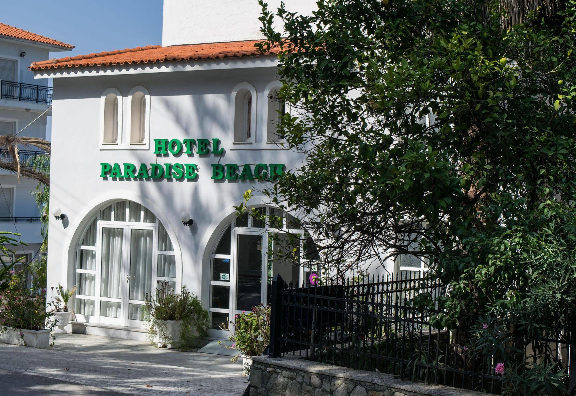 Paradise Beach Camping Hotel Platys Gialos  Exterior photo